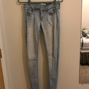 Hollister light-wash skinny jeans